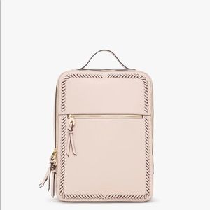 Calpak Kaia backpack in blush pink